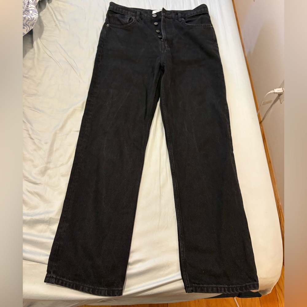 Reformation Cynthia High Rise Straight Jeans - Picture 2 of 5